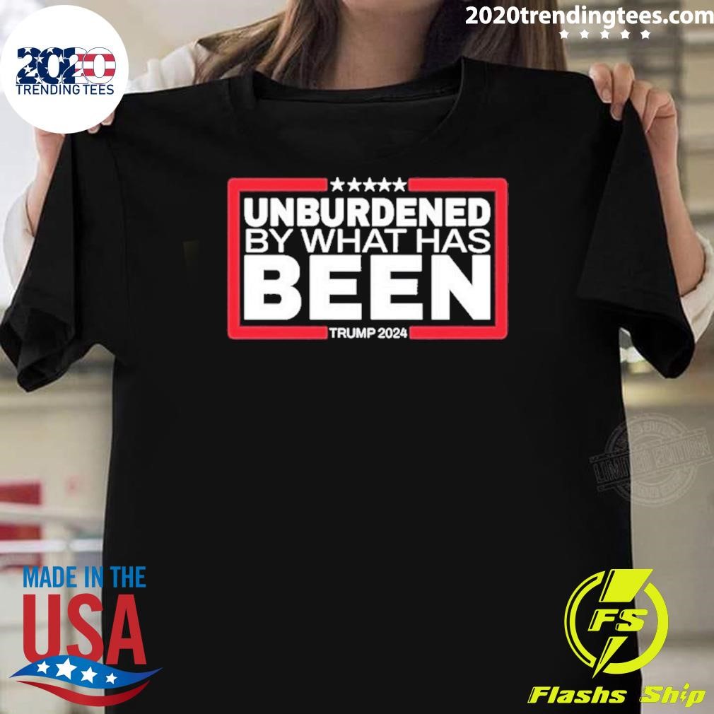 Original Unburdened By What Been Has Trump Box With Stars T-T-Shirt