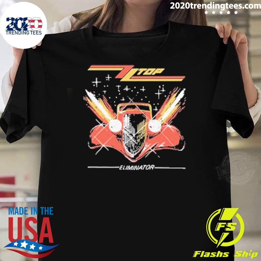 Original ZZ Top Eliminator Illustrated T-shirt