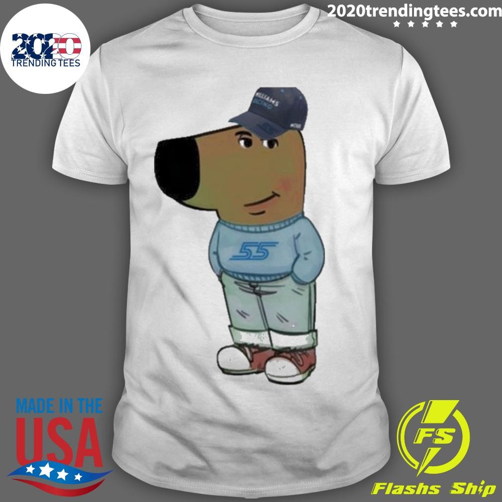 Premium Chill Guy Dog Williams Racing 55 Hat T-Shirt