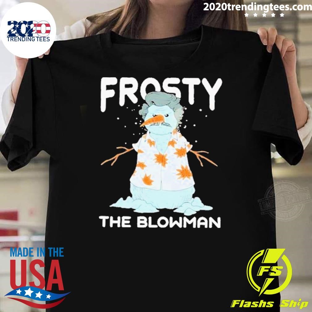 Premium Frosty the Blowman Christmas 2024 T-shirt