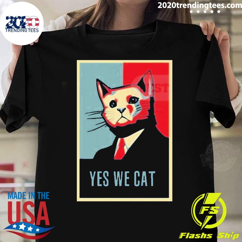 Premium Harris 2024 Yes We Cat T-shirt