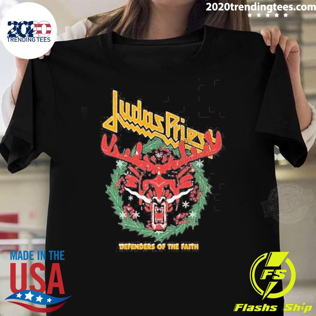 Premium Judas Priest Defenders Of The Faith Christmas 2024 T-shirt