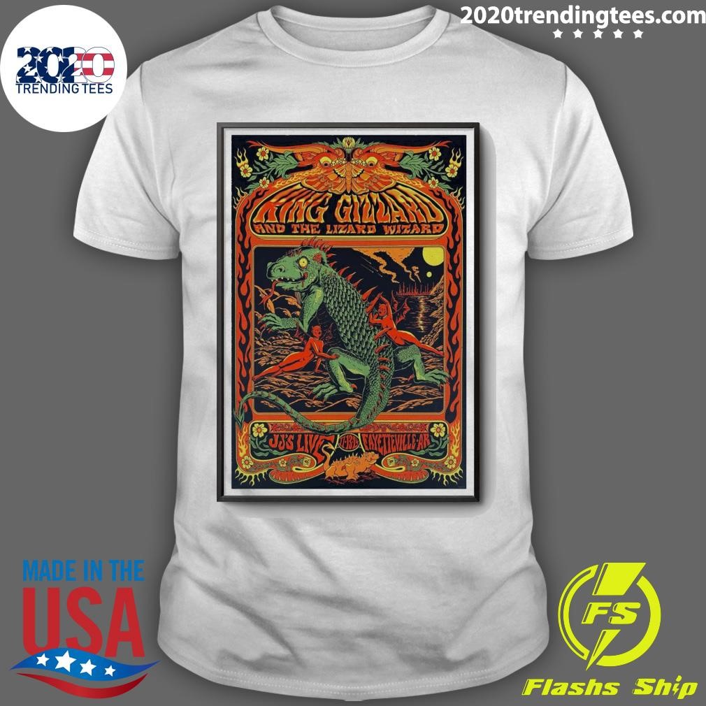 Premium King Gizzard & The Lizard Wizard 15-11 Austin, TX Germania Insurance Amphitheater T-shirt