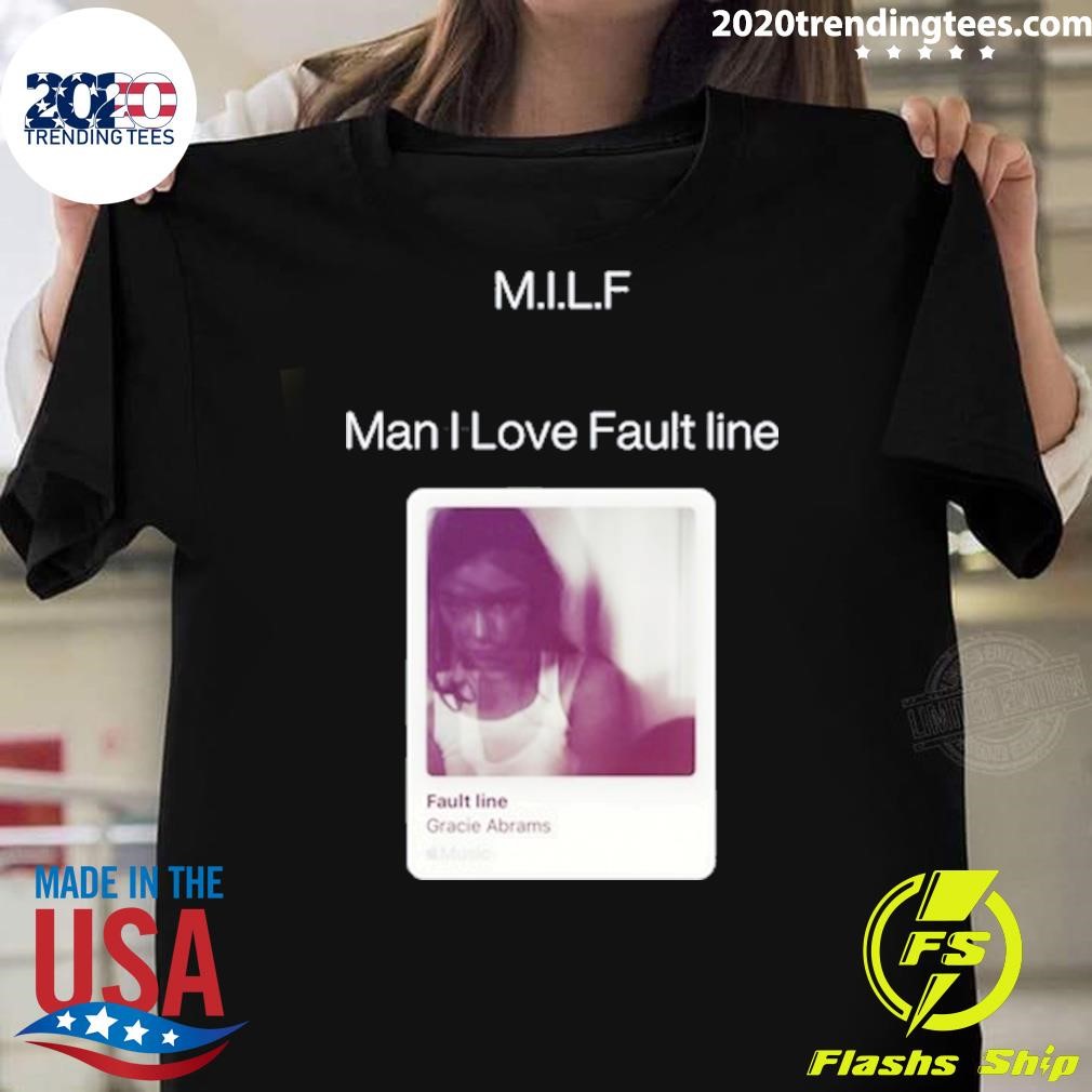 Premium M.I.L.F Man I Love Fault Line T-shirt