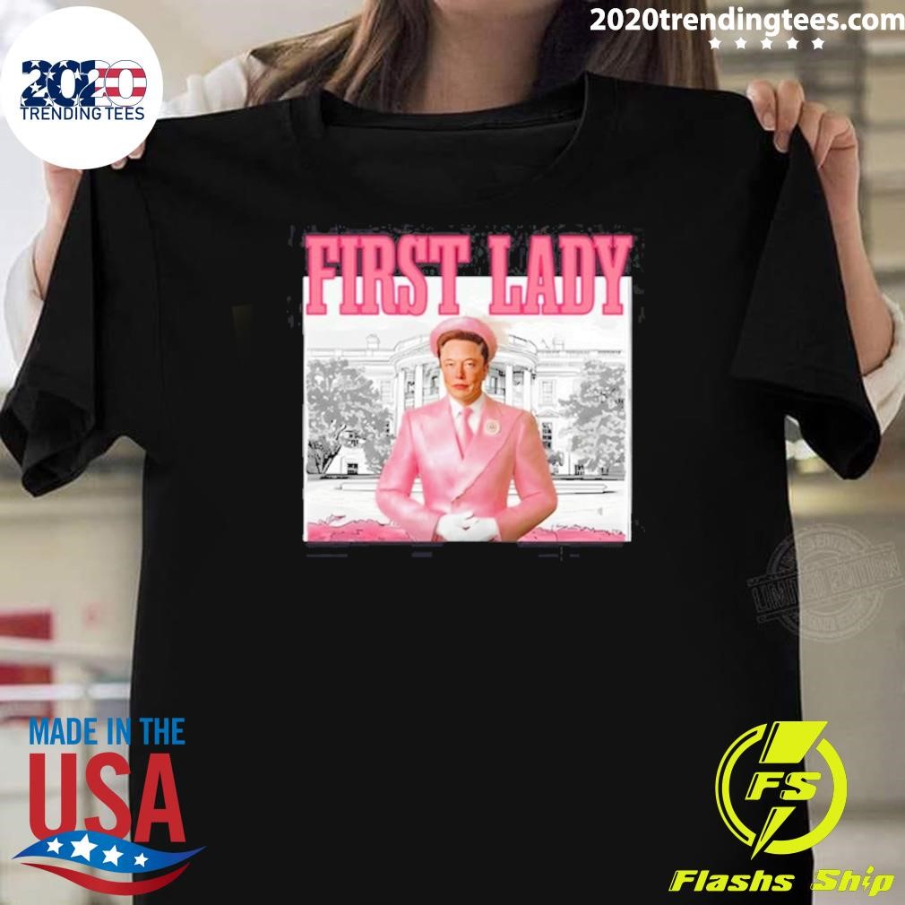 Premium Mitali Parmar2 Elon Musk First Lady T-shirt