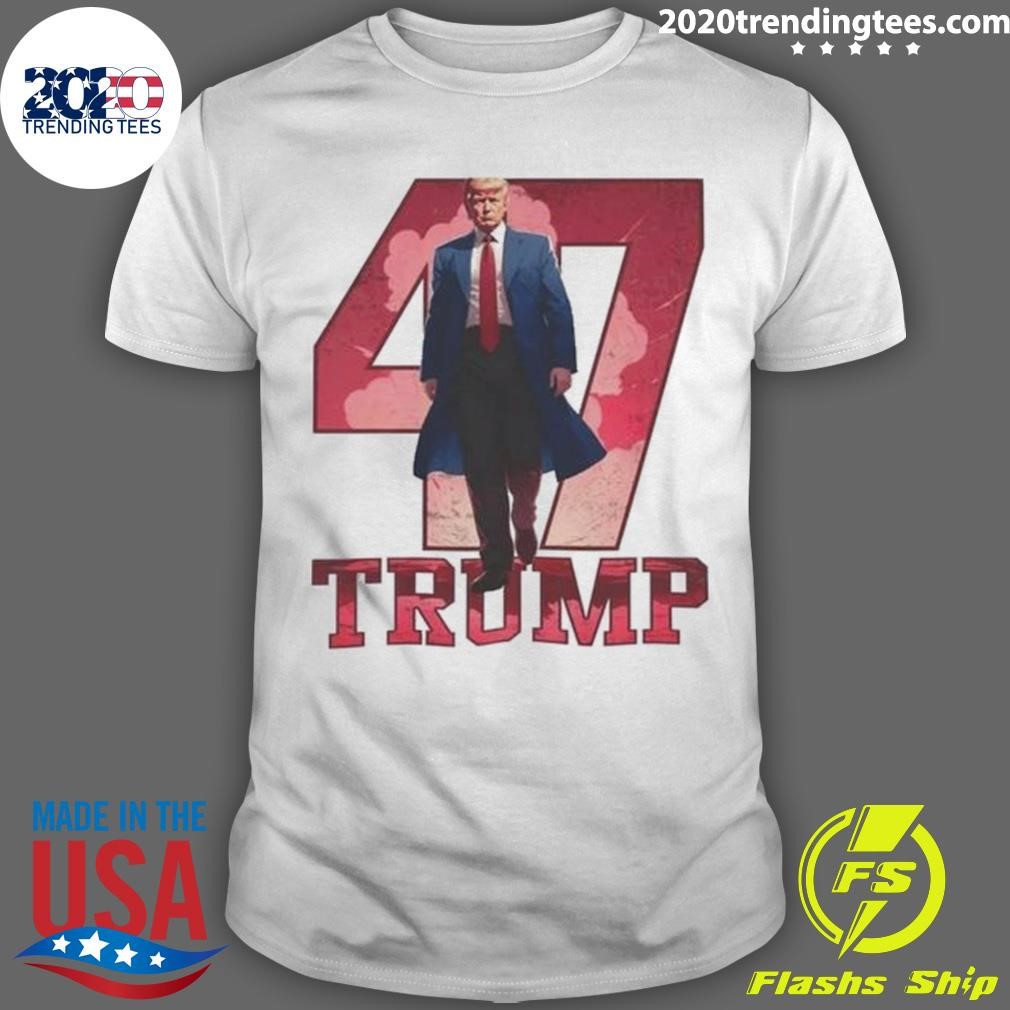 Premium President Donald Trump, 47 Trump Winner T-shirt