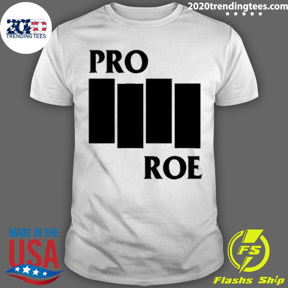 Premium Pro Roe Black Flag T-shirt