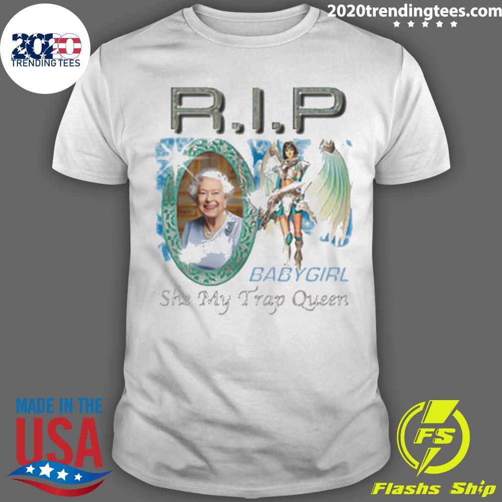 Premium Rip Baby Girl She My Trap Queen T-shirt