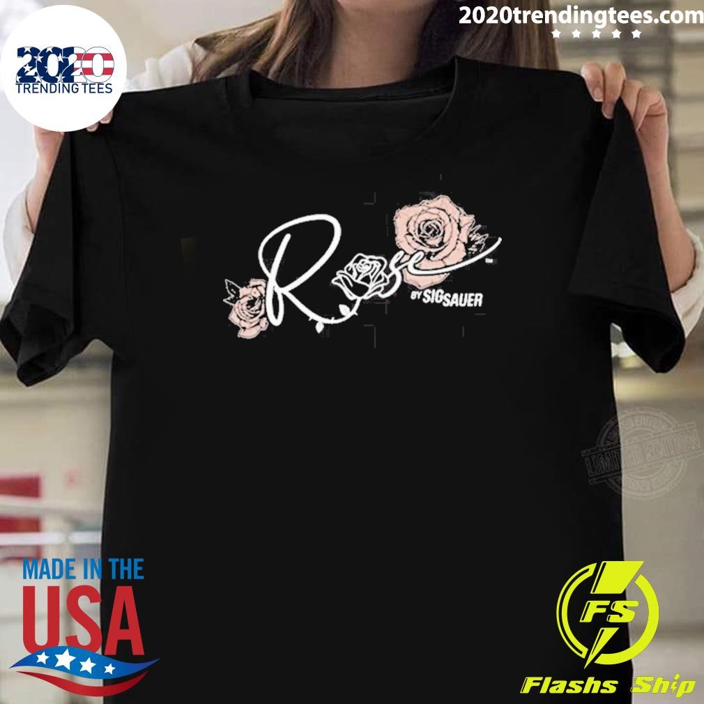 Premium Rose Nine Line By Sig Sauer T-T-Shirt