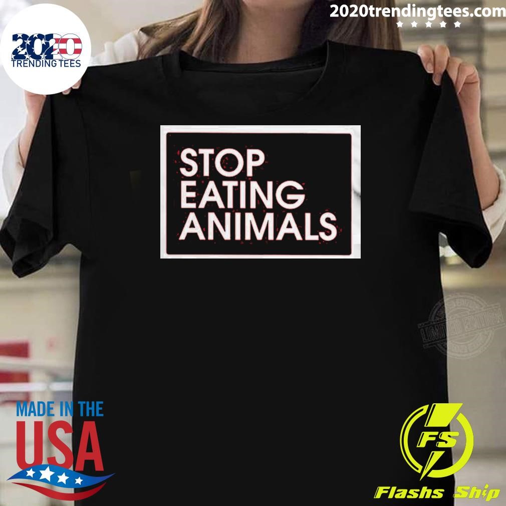 Premium Stop Eating Animals T-shirt