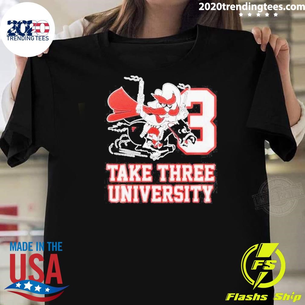 Premium Texas Tech Red Raiders Take Three University Wreck’em T-shirt