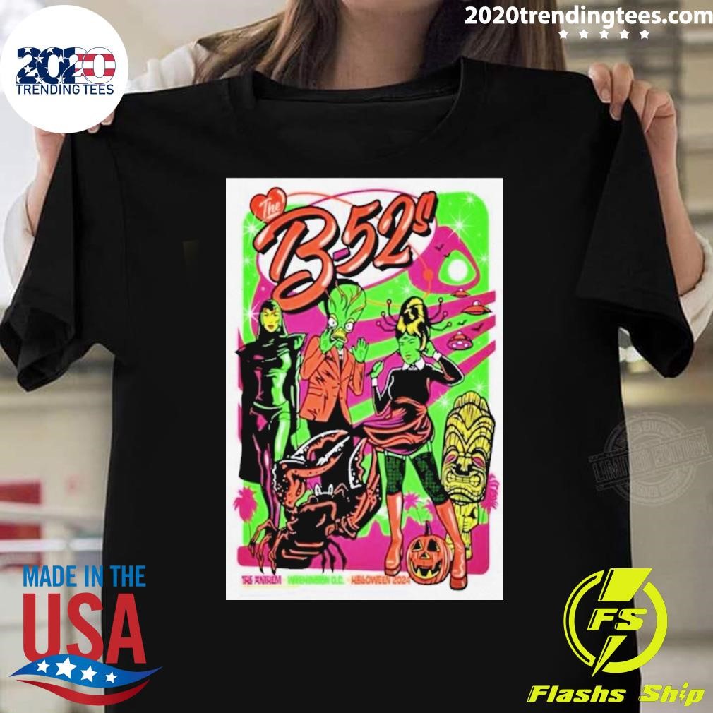 Premium The B-52s Band October 31 2024 Washington Dc T-shirt