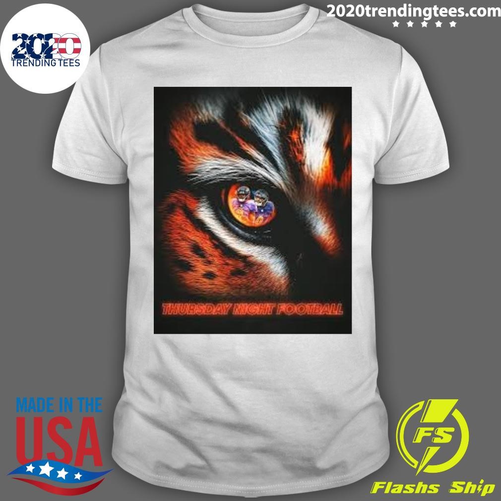 Premium The Bengals Have An Eye On Their Afc North Foes Thursday Night Football T-Shirt