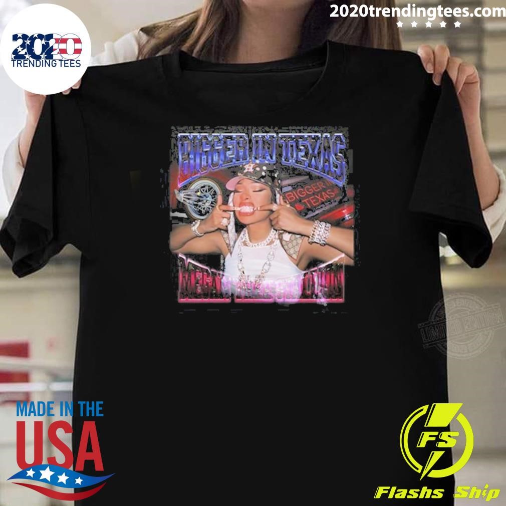 Premium Tina Snow Bigger In Texas Megan Thee Stallion T-shirt