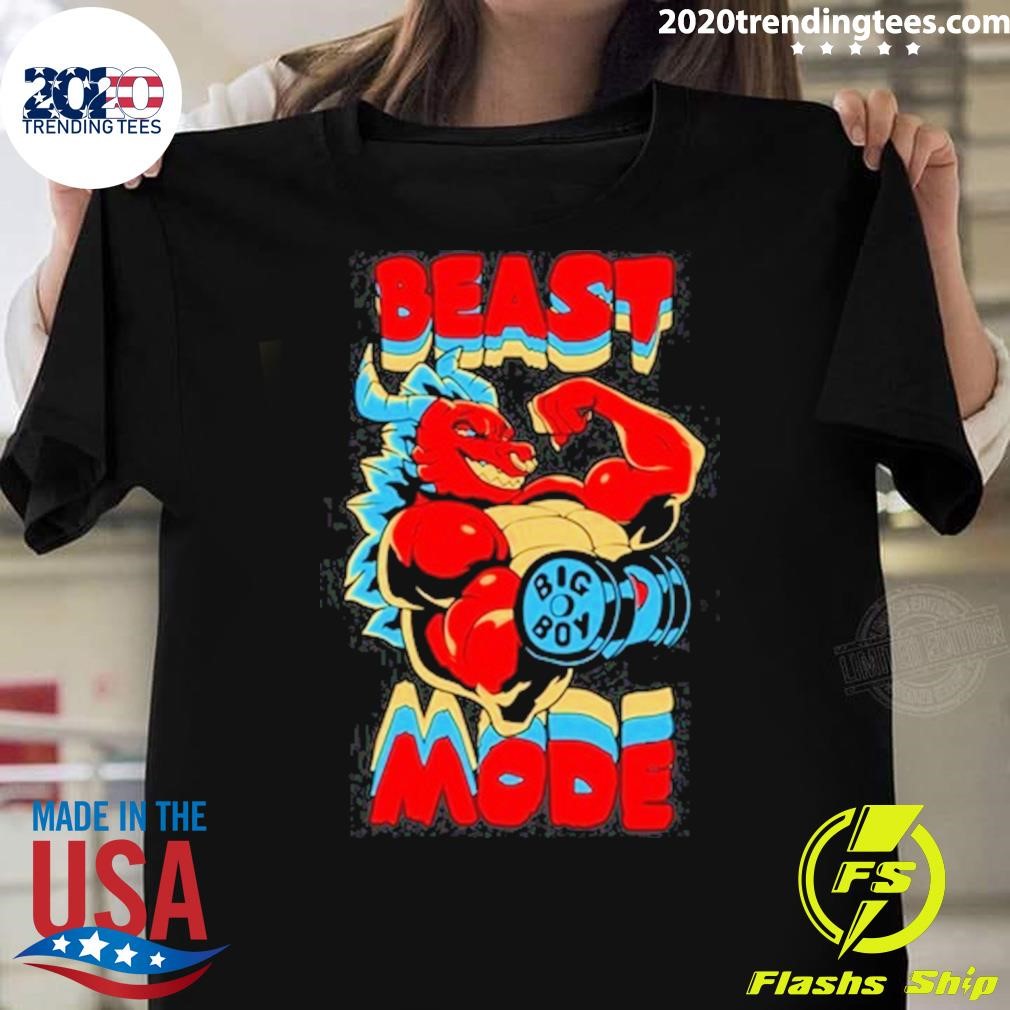 Top Beast Mode Big Boy T-shirt