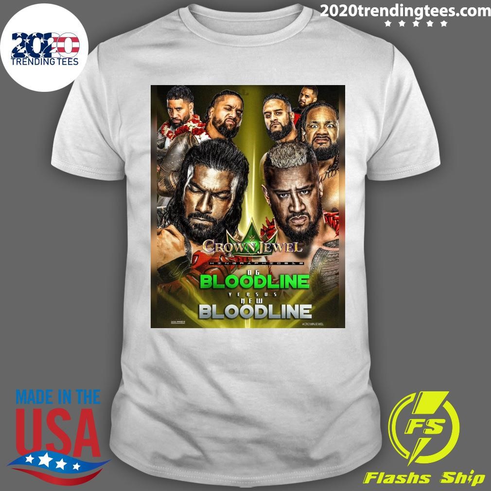 Top Crown Jewel In Graphics 12 Og Bloodline Vs New Bloodline T-shirt