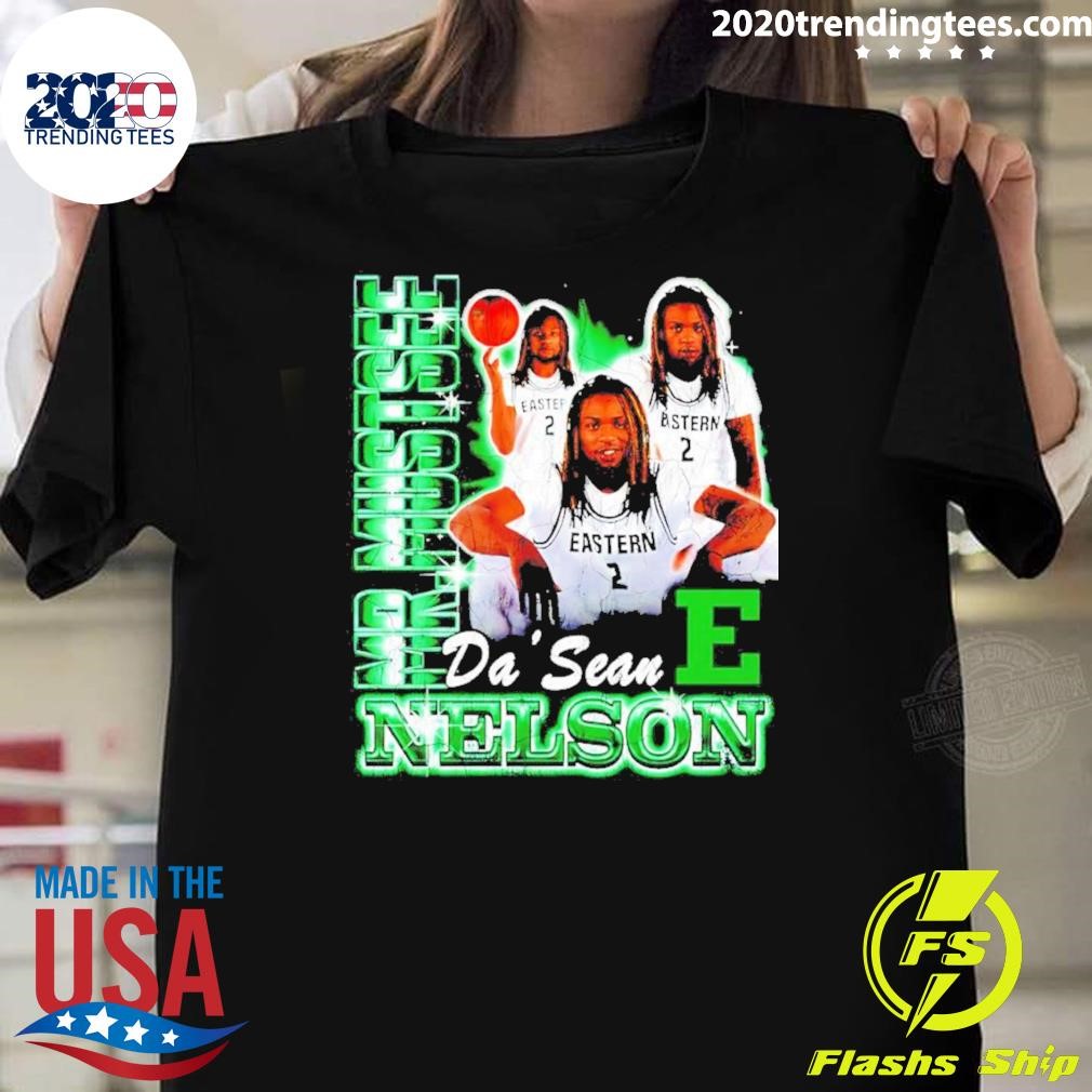 Top Da’sean Nelson Eastern Michigan Eagles Cartoon T-shirt