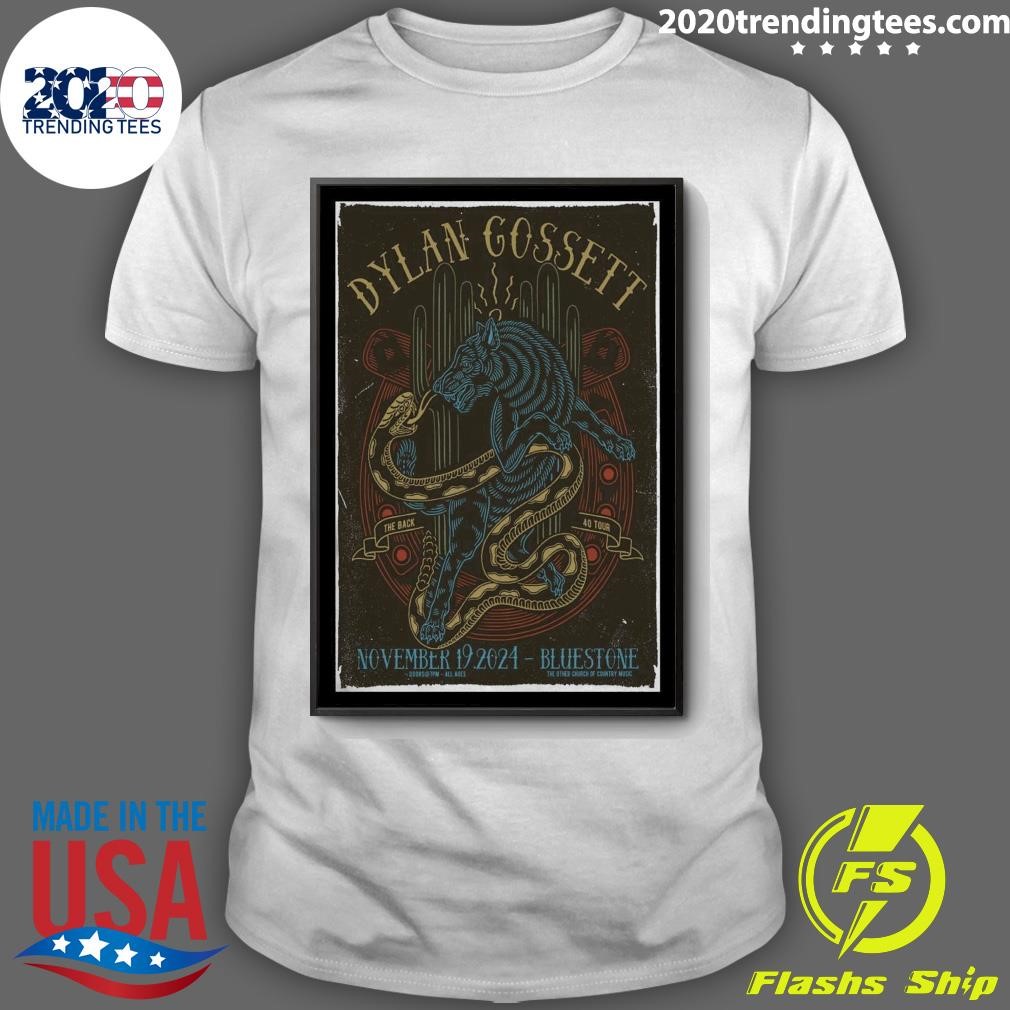 Top Dylan Gossett Columbus OH Nov 19 2024 Tour T-shirt