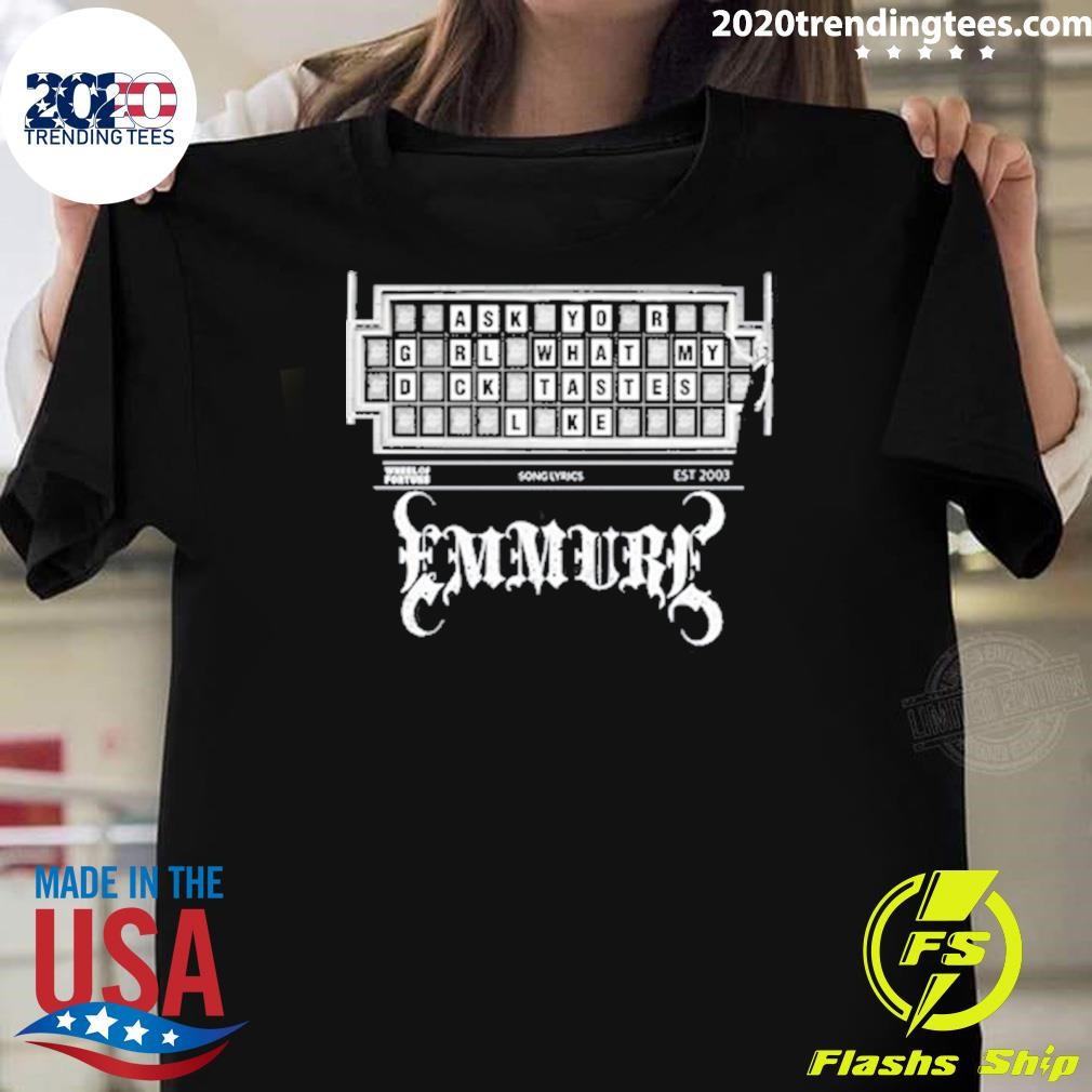 Top Emmure Wheel Of Fortune Tee T-shirt