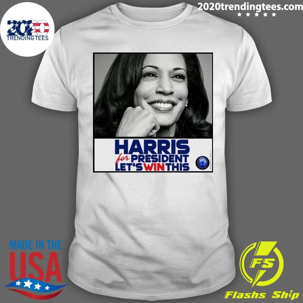 Top Harris For President Let's Win This Harris Takes Lead In Selzer Iowa Poll T-shirt