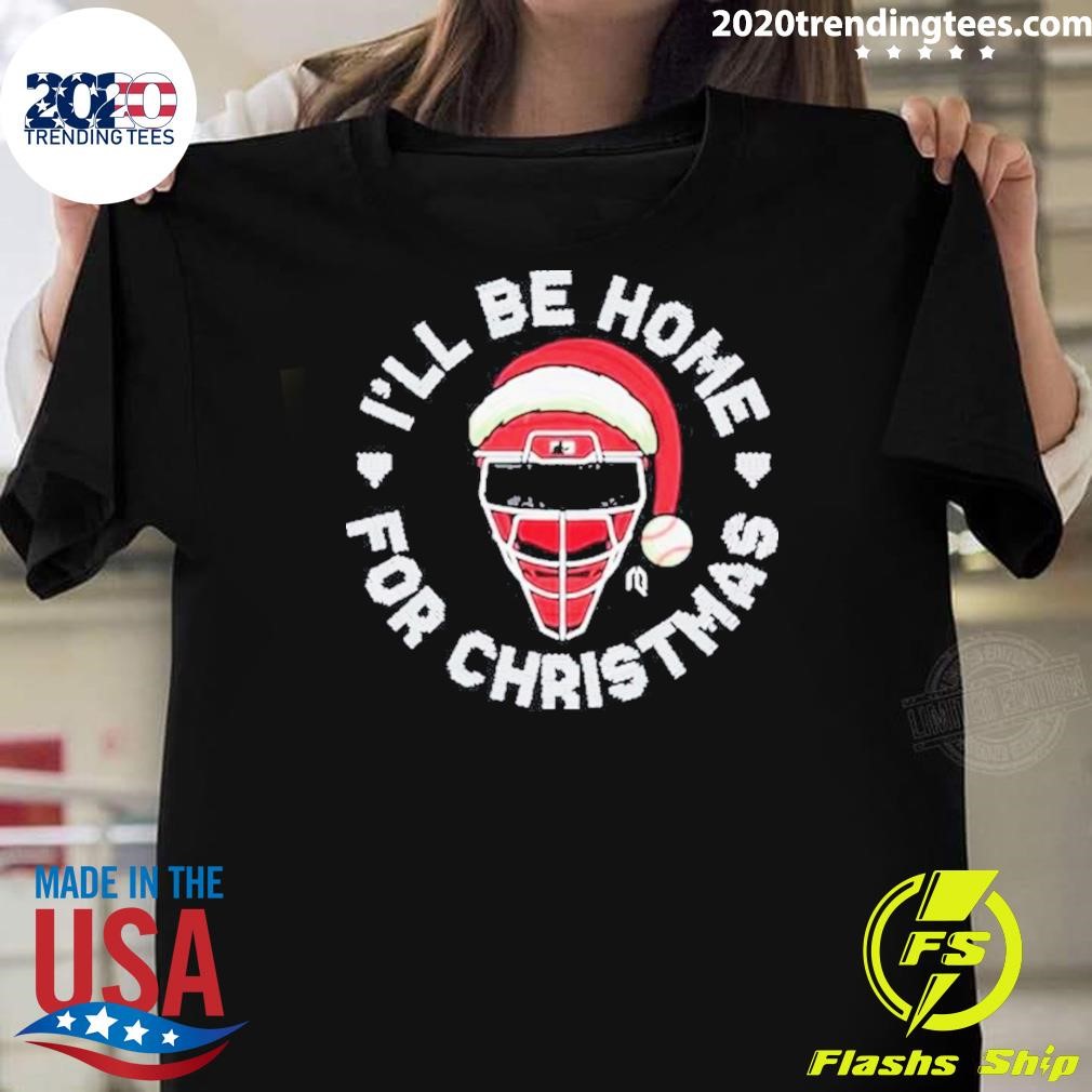 Top I’ll Be Home For Christmas 2024 T-shirt