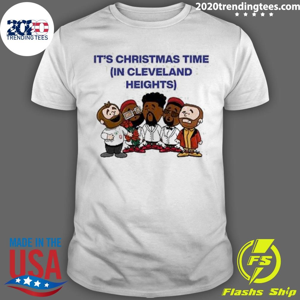 Top It's Christmas Time In Cleveland Heights T-shirt