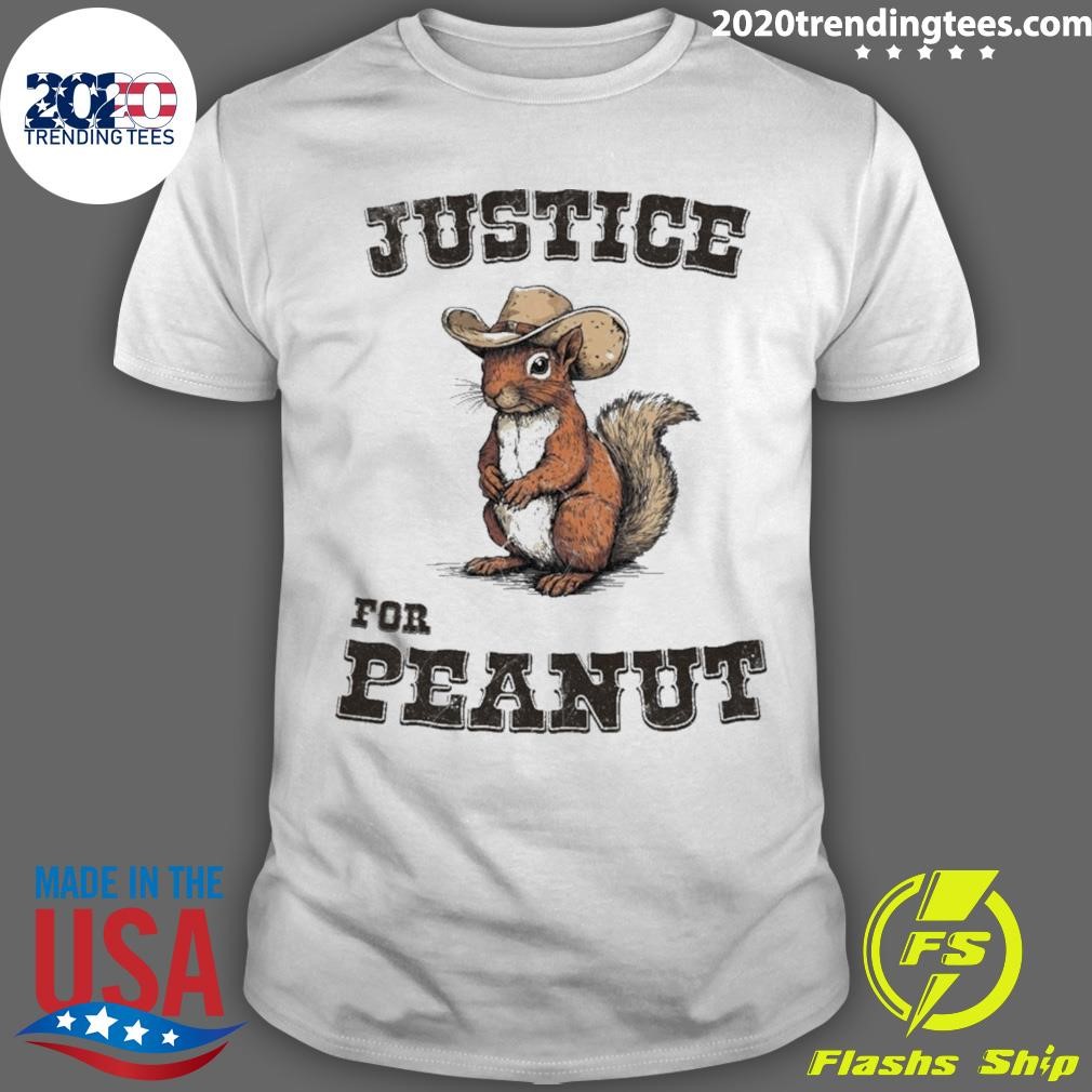 Top Justice For Peanut 2024 T-shirt