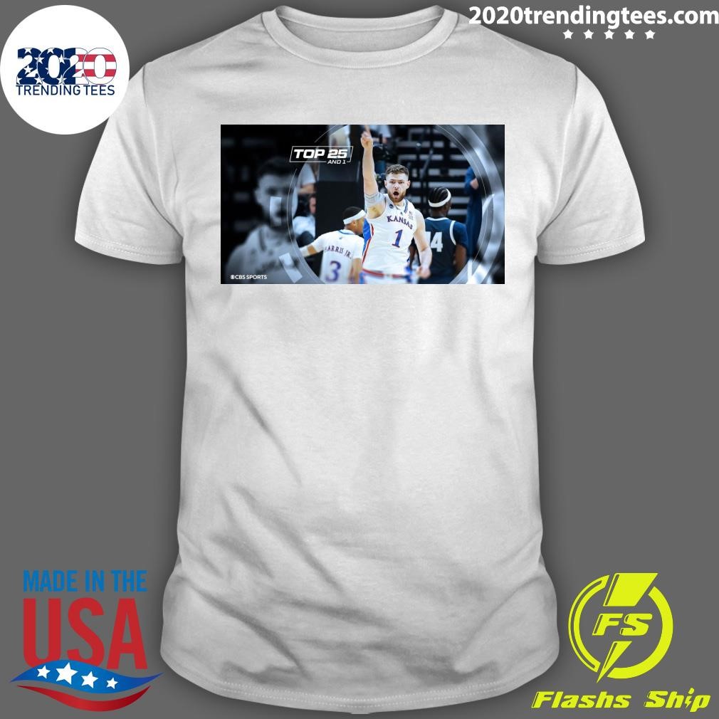 Top Kansas sits at No. 1 in Top 25 and 1 as 2024-25 season tips off Monday T-shirt