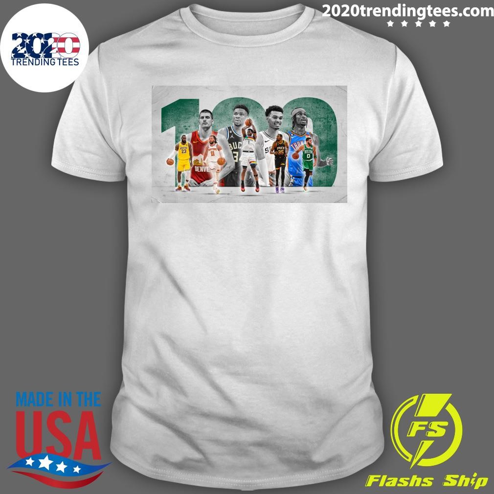 Top The Top 100 players in the NBA for 2024-25 T-shirt