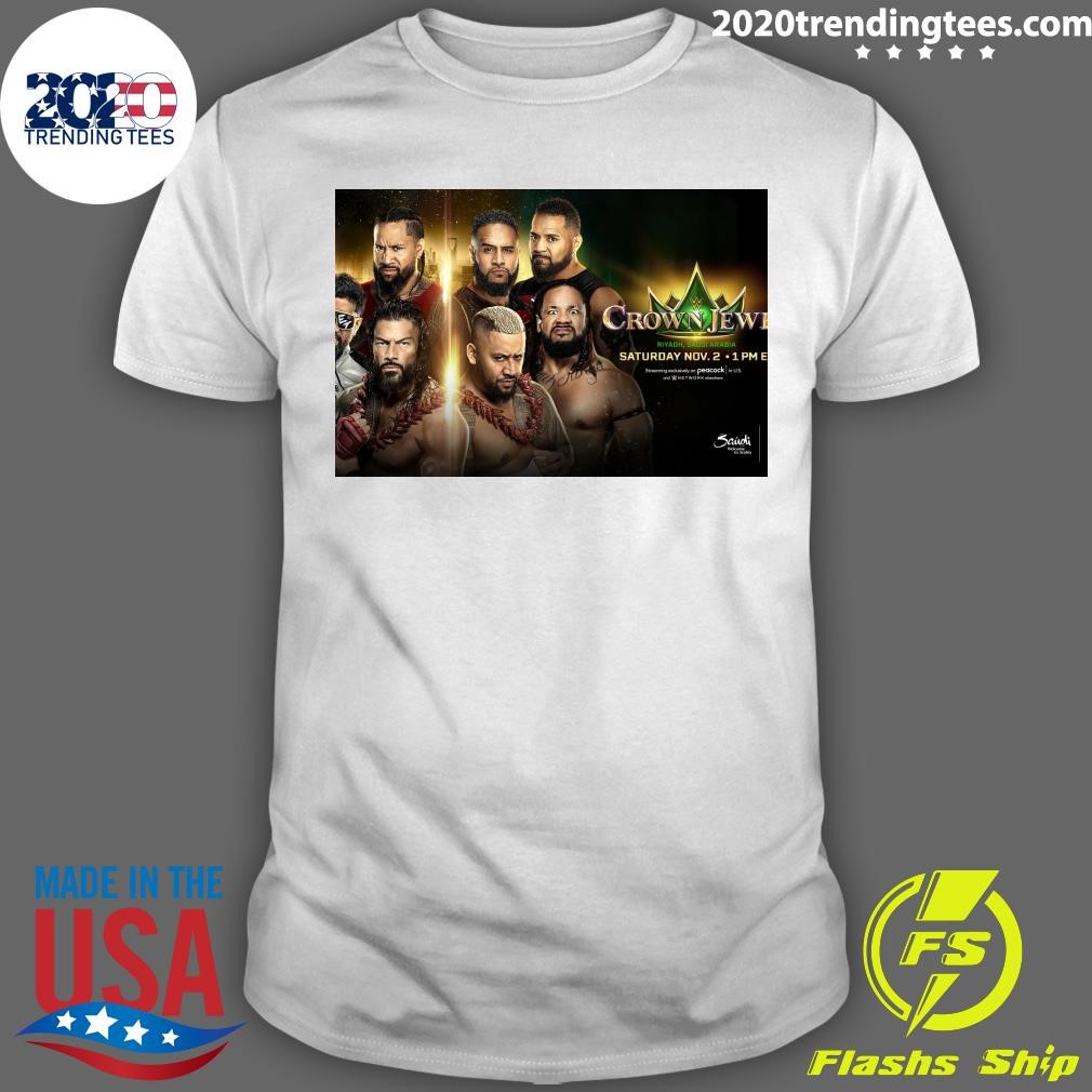 Top WWE Crown Jewel 2024 predictions T-shirt