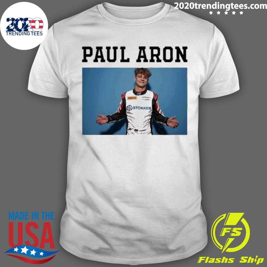 Nice Paul Aron Wearing Paul Aron T-Shirt