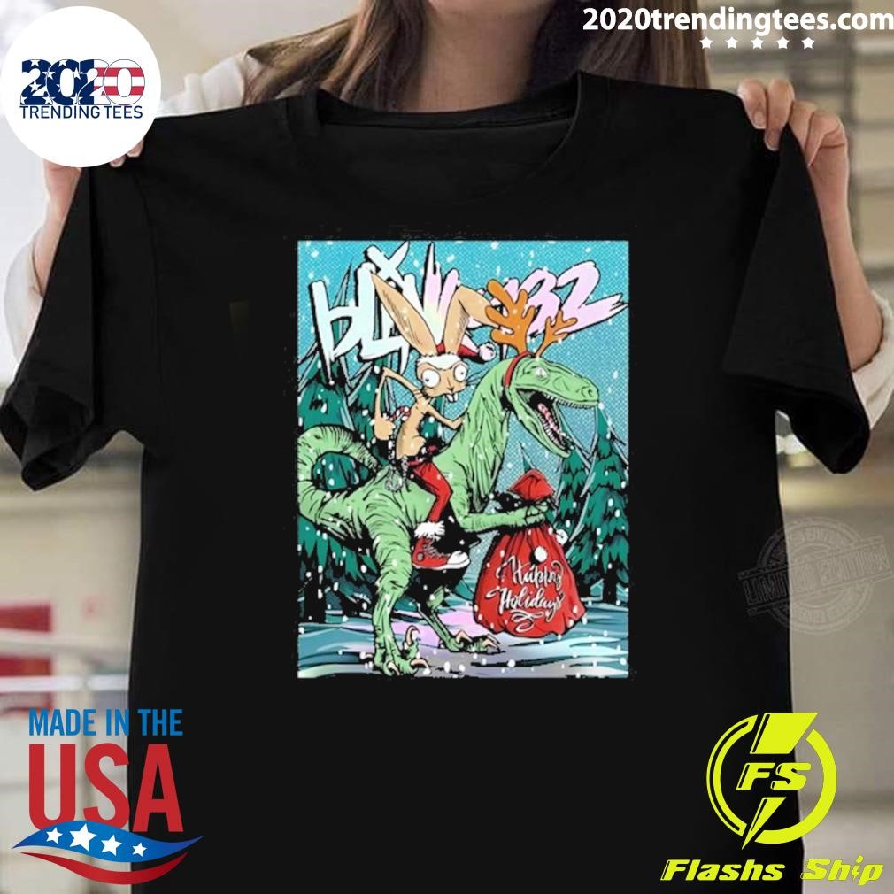 Awesome Blink-182 Happy Holiday T-shirt