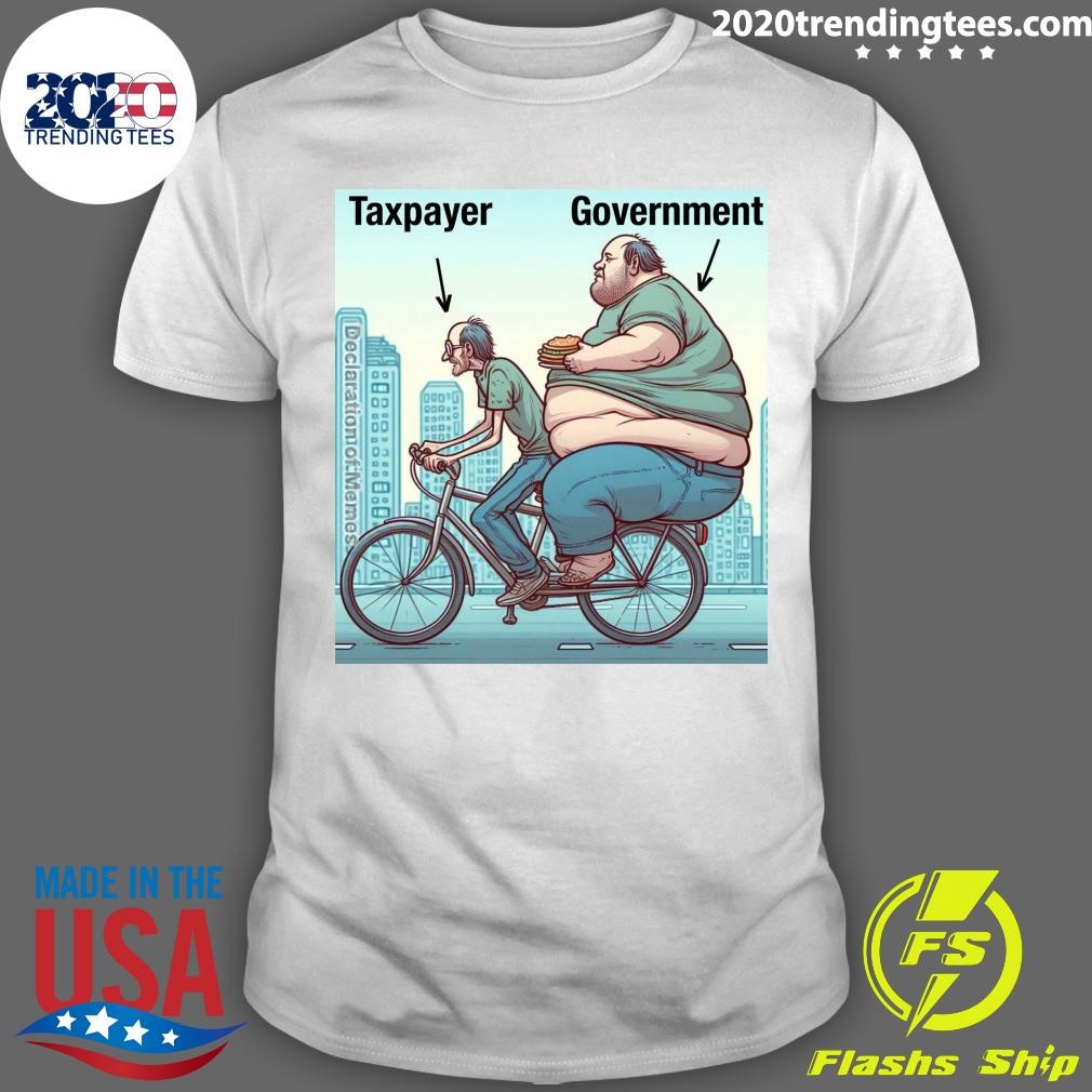 Awesome Declaration of Memes Taxpayer Government T-shirt