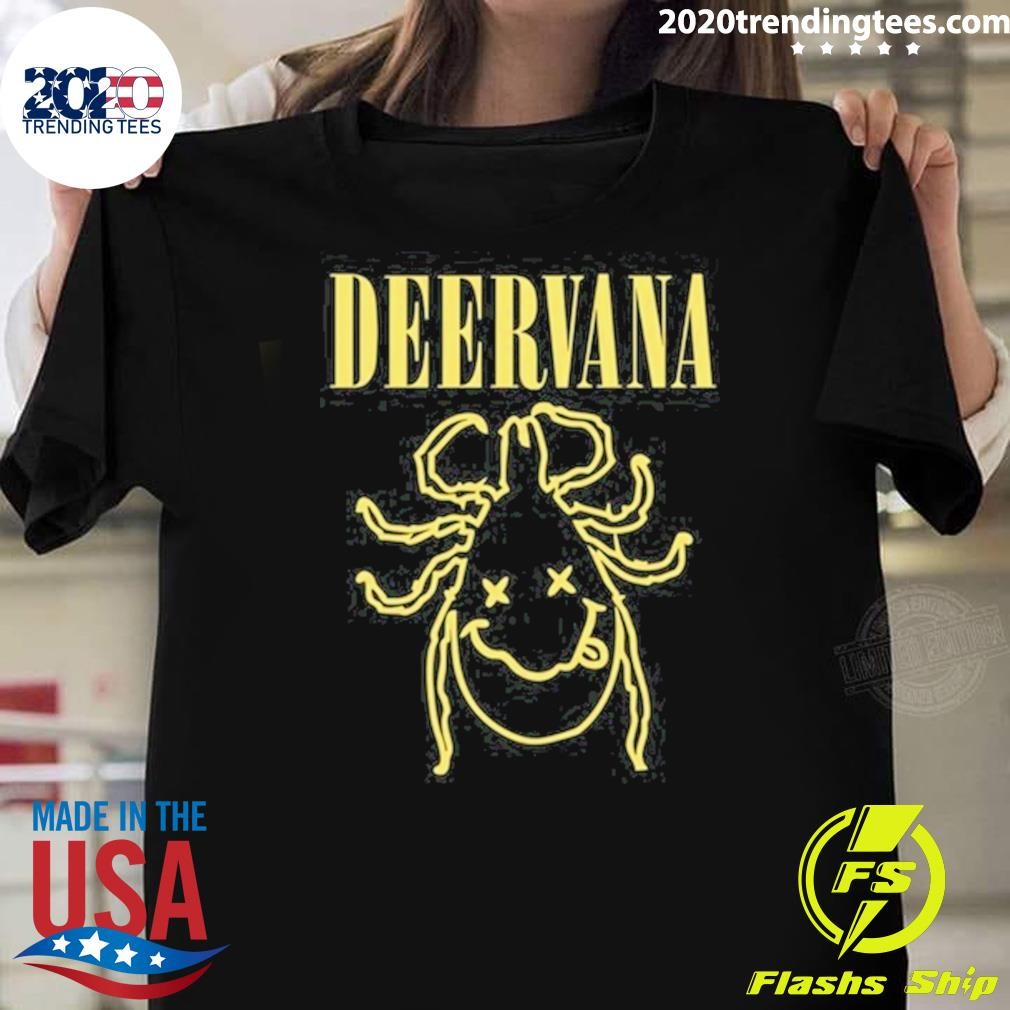 Awesome Deer Tick Deervana T-shirt