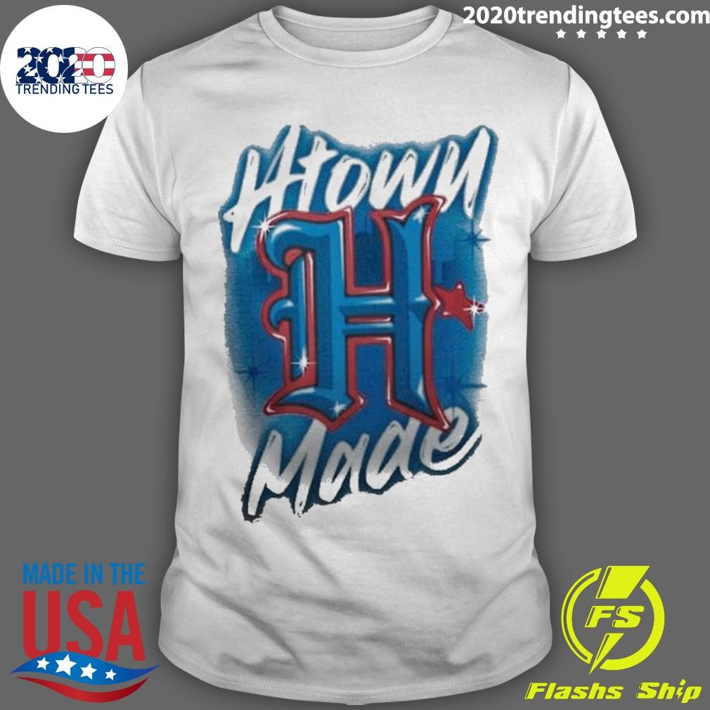 Awesome Houston Texas H-Town Made Drop T-shirt