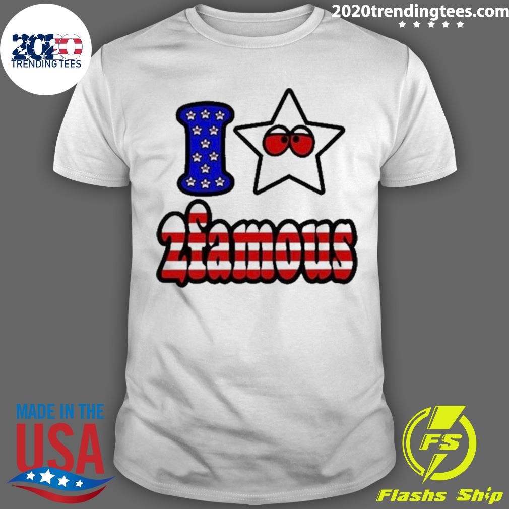 Awesome I Star 2Famous Usa T-shirt