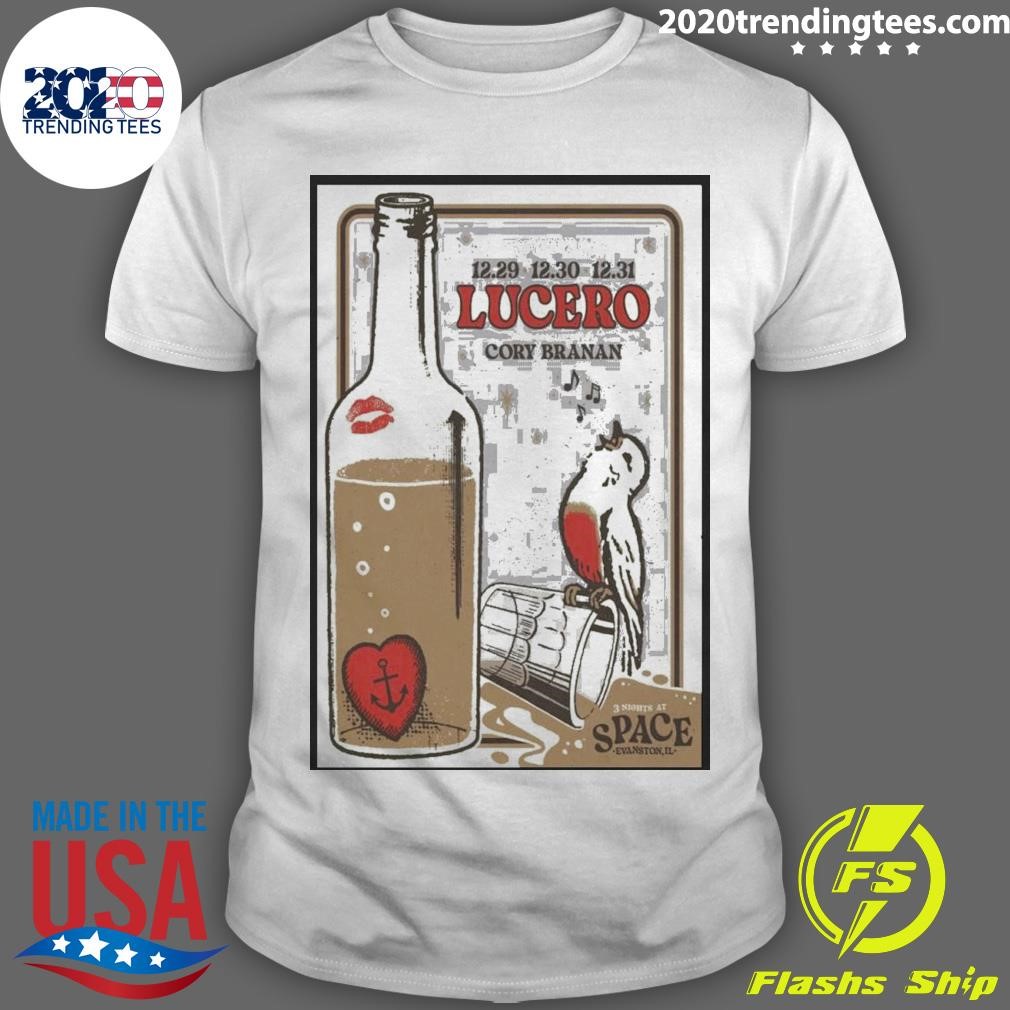 Awesome Lucero December 29-31-2024 At Space In Evanston Il T-shirt