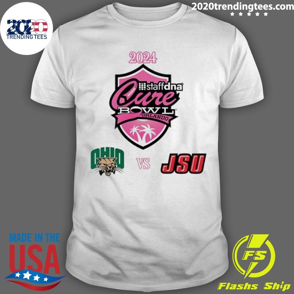 Awesome Ohio Vs. Jacksonville State 2024 Staffdna Cure Bowl T-shirt