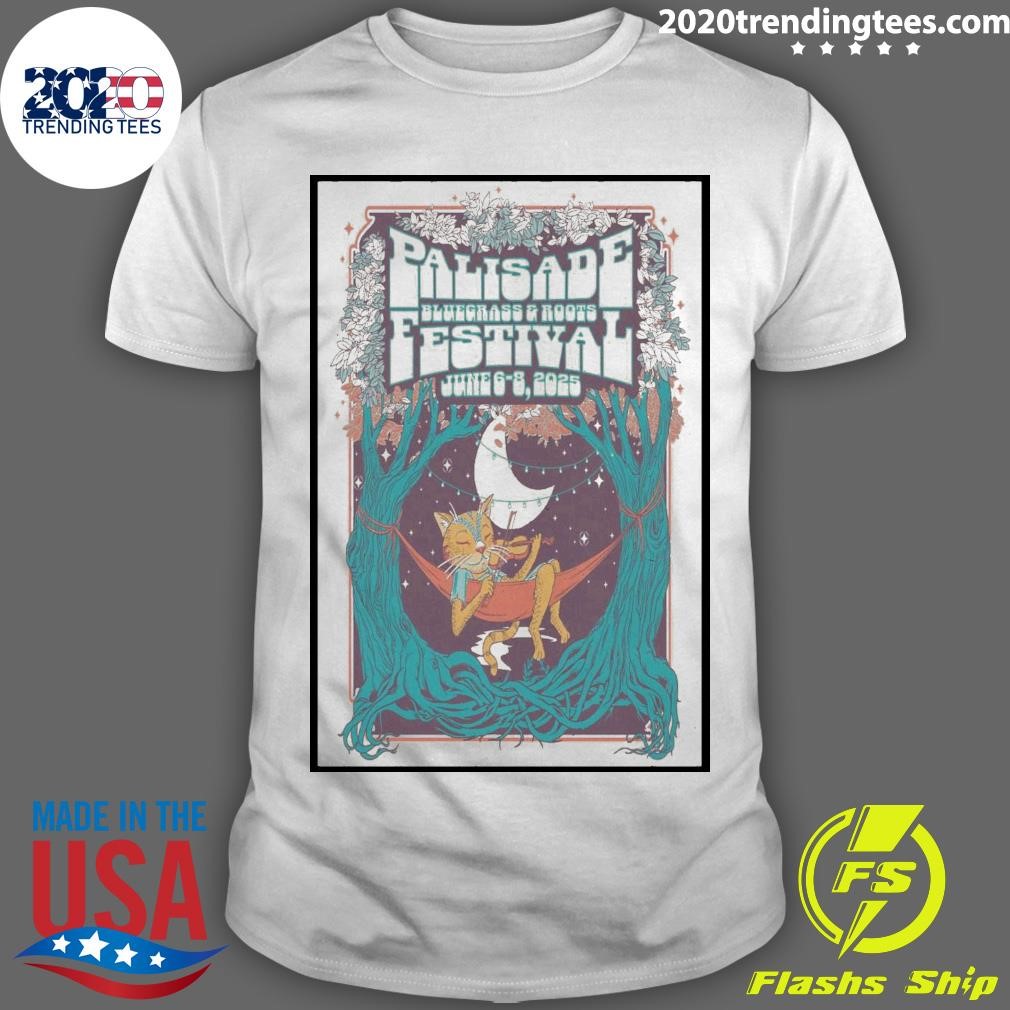 Awesome Palisade Bluegrass And Roots Festival June 6-8 2025 Riverbend Park in Palisade CO T-shirt