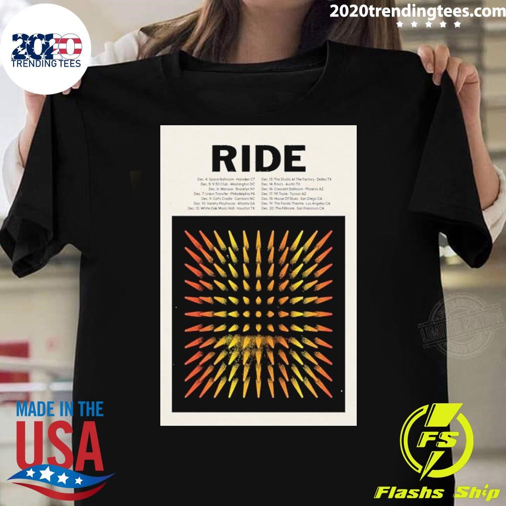 Awesome Ride Winter December 2024 Show Poster T-shirt