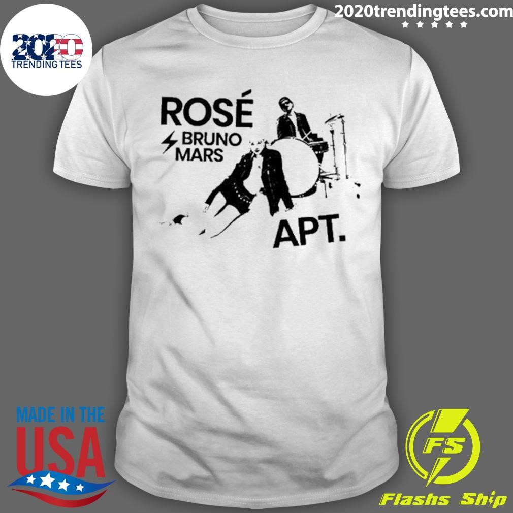 Awesome Rose Bruno Mars Apt T-shirt