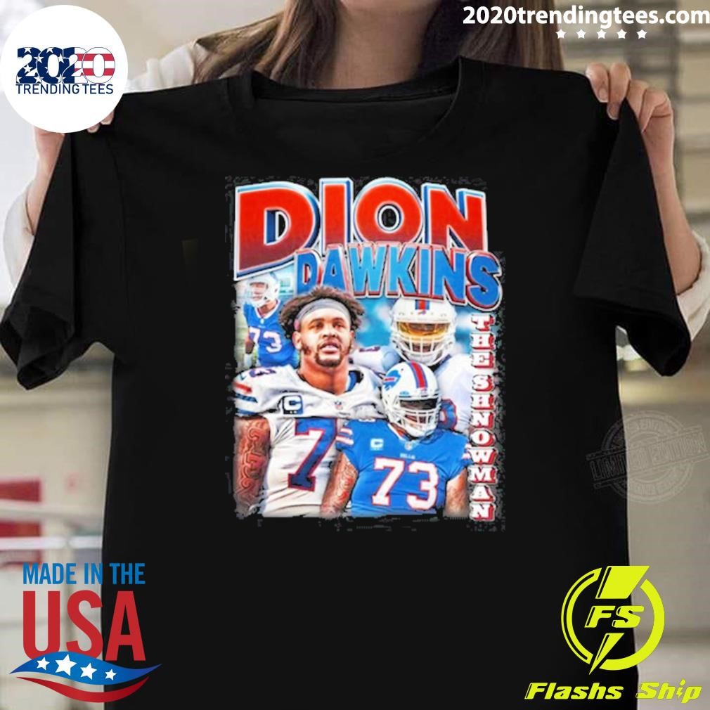 Awesome Shnow Gear Dion Dawkins Graphic Heavyweight T-shirt