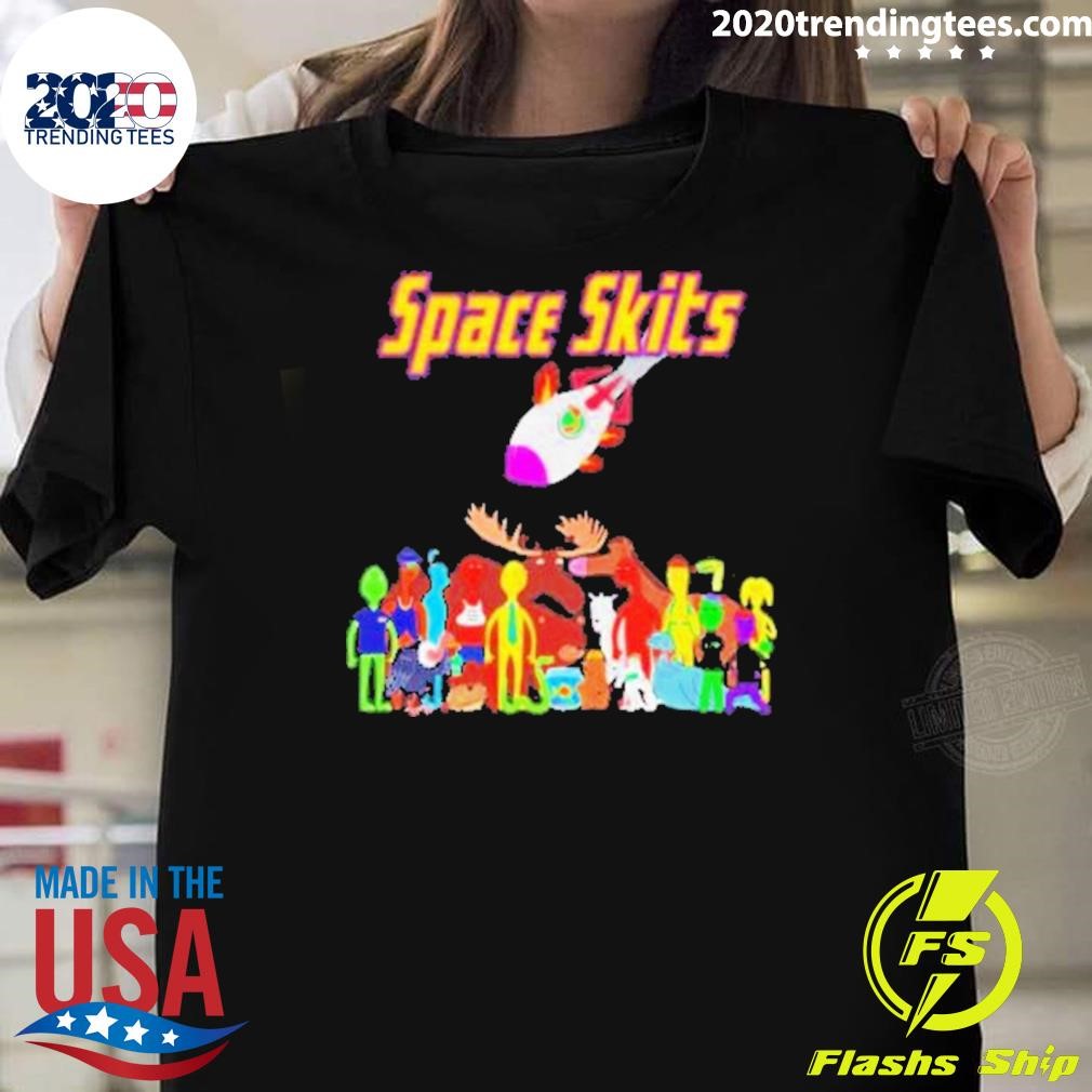 Awesome Space Skits Characters T-shirt