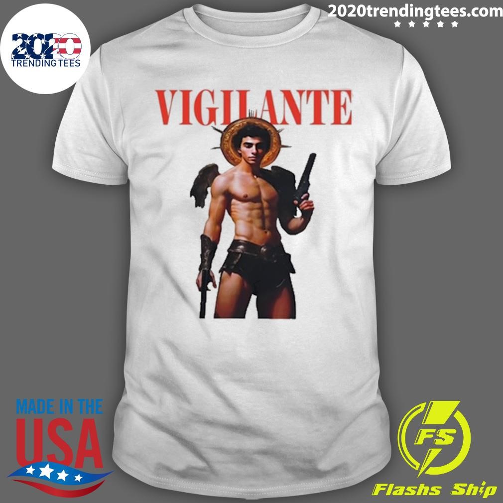 Awesome Vigilante Luigi Mangione T-shirt