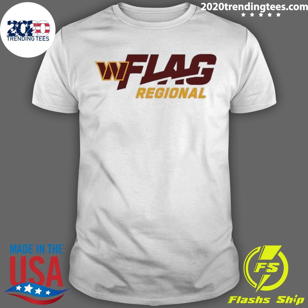 Awesome Washington Commanders 2025 Nfl Flag Regional Tournaments T-shirt