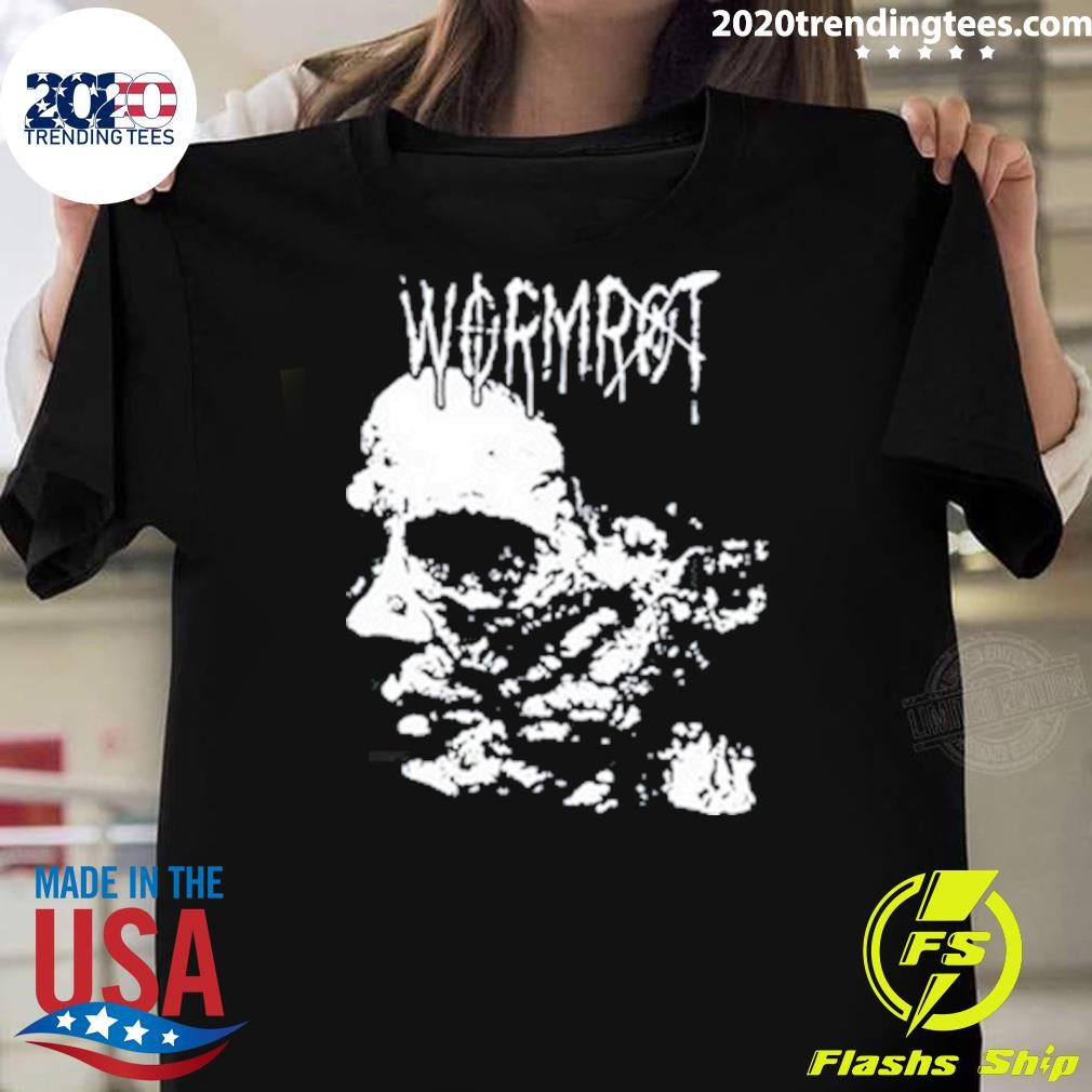 Awesome Wormrot Old Head T-shirt