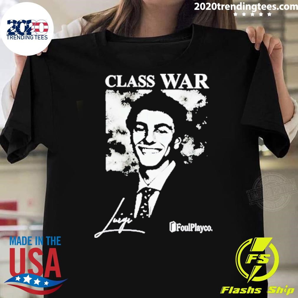 Best Class War Luigi Manigone T-shirt