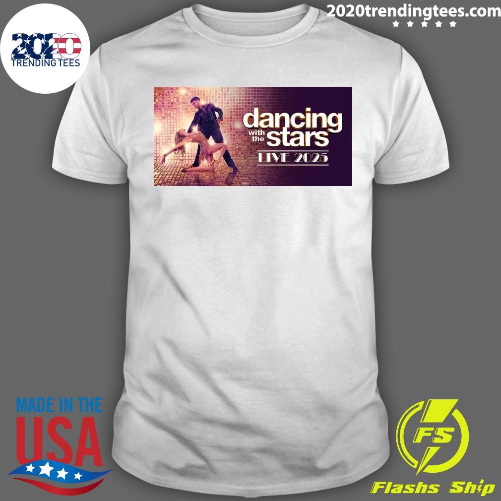 Best Dancing With The Stars Live 2025 Tour T-shirt