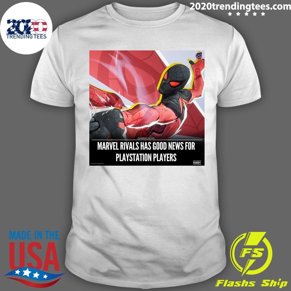 Best Gaming News Marvel Rivals Has Good News For Playstation Players T-shirt