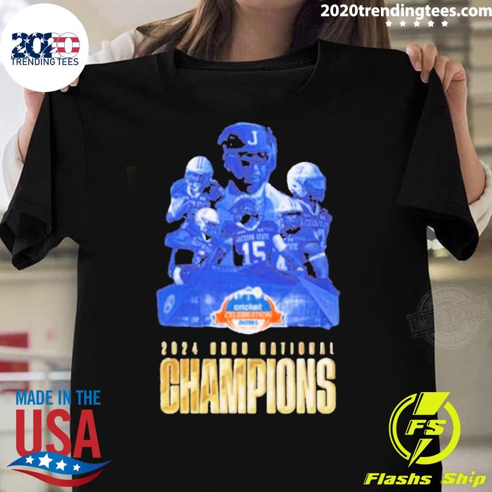 Best Jackson State cricket celebration bowl national champions 2024 T-shirt